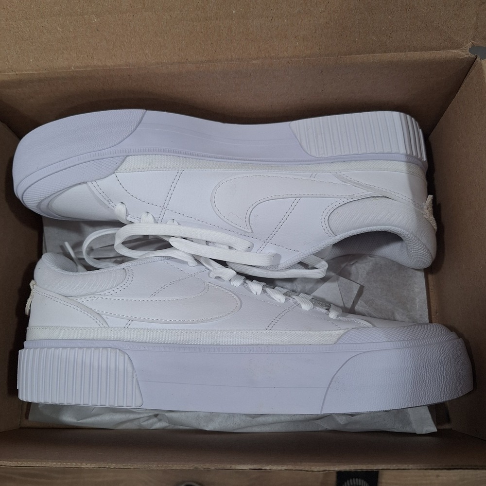 Nike Women's White Platform Sneakers